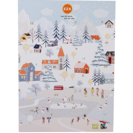 fairer Schoko-Adventkalender EZA, 75g bio