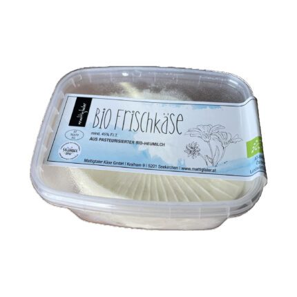 Frischkäse (schnittfest) natur , ca 190g bio