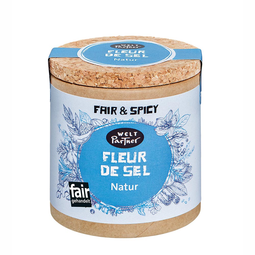 fleur de sel natur Fleur de Sel, Meersalz pur, 70g – Bild 1